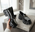 Women Fashion Boot Funky Loafer