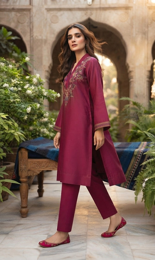 Designer Embroidered Co-ord set