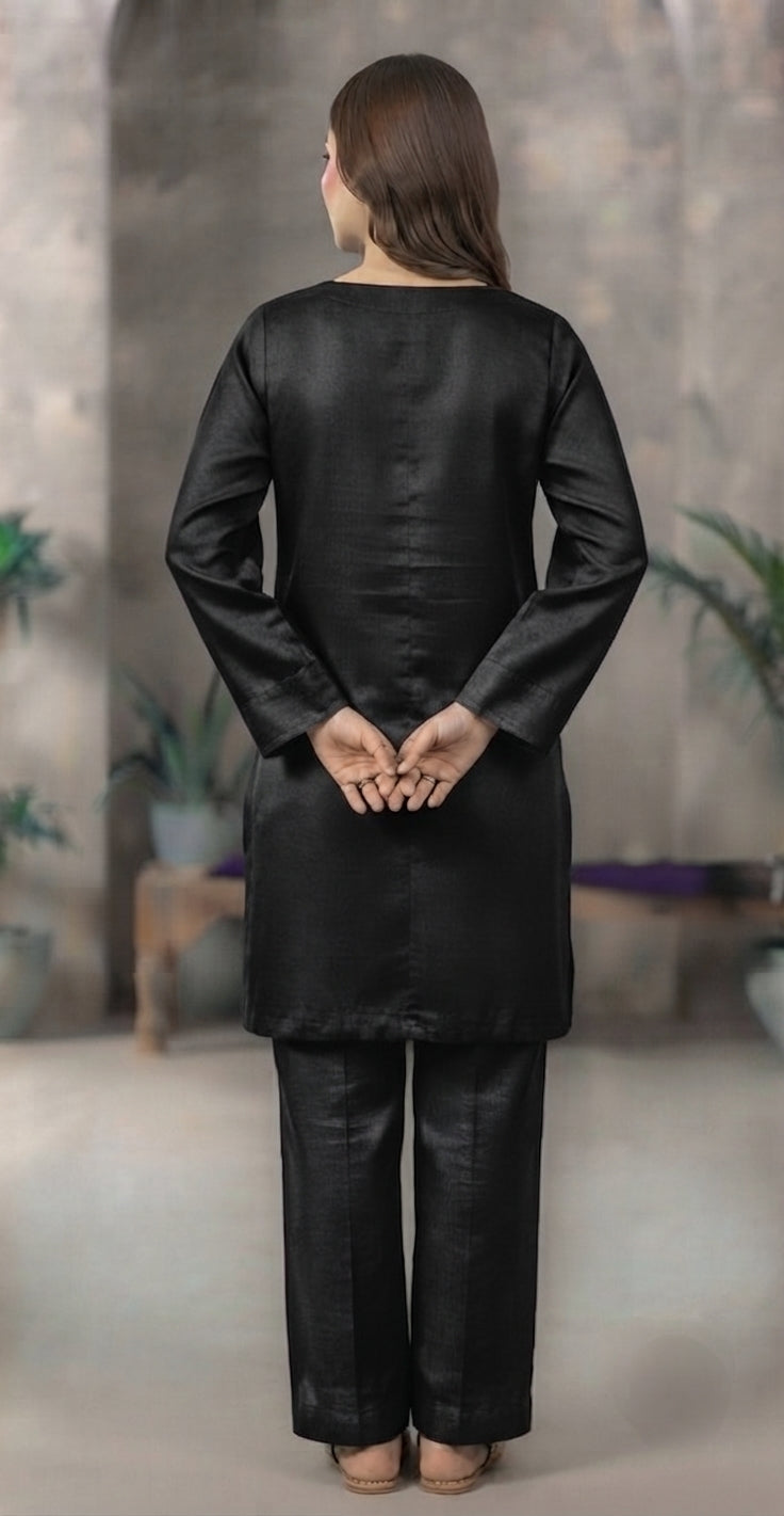 Ethnic Motifs Embroidered Regular Thread Work Kurta with Plazo