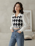 Women's Regular Fit Classic Feminine Lycra Top