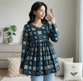 Short top western influenced