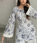 Women Floral Printed Short Kurti