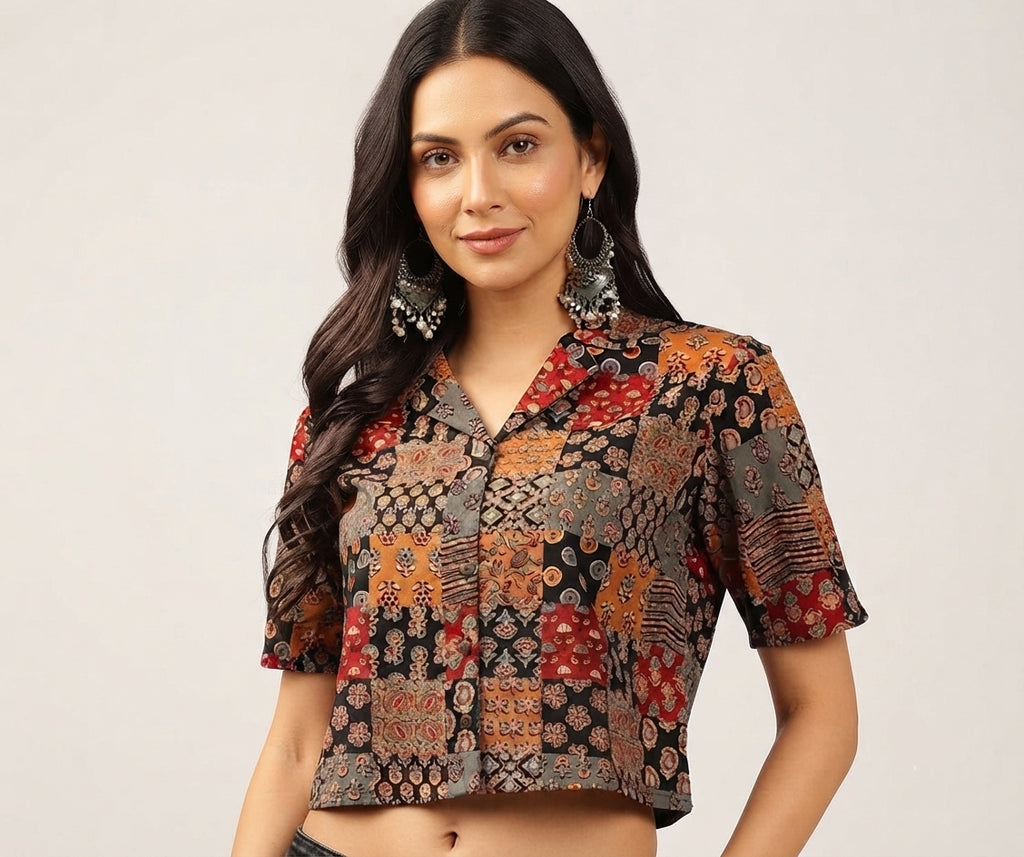 Designer Printed top