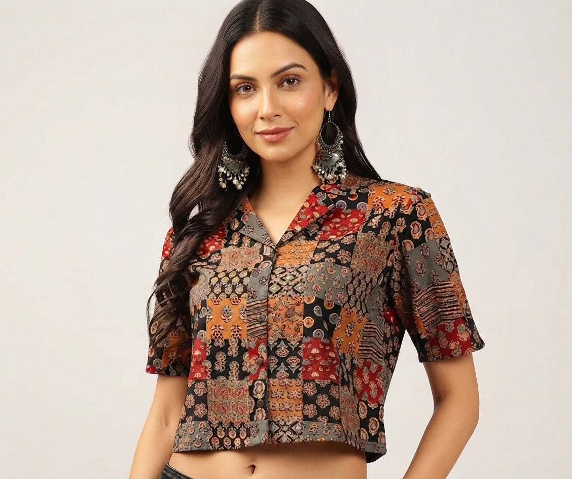 Designer Printed top
