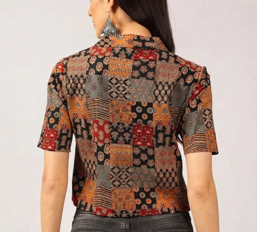 Designer Printed top
