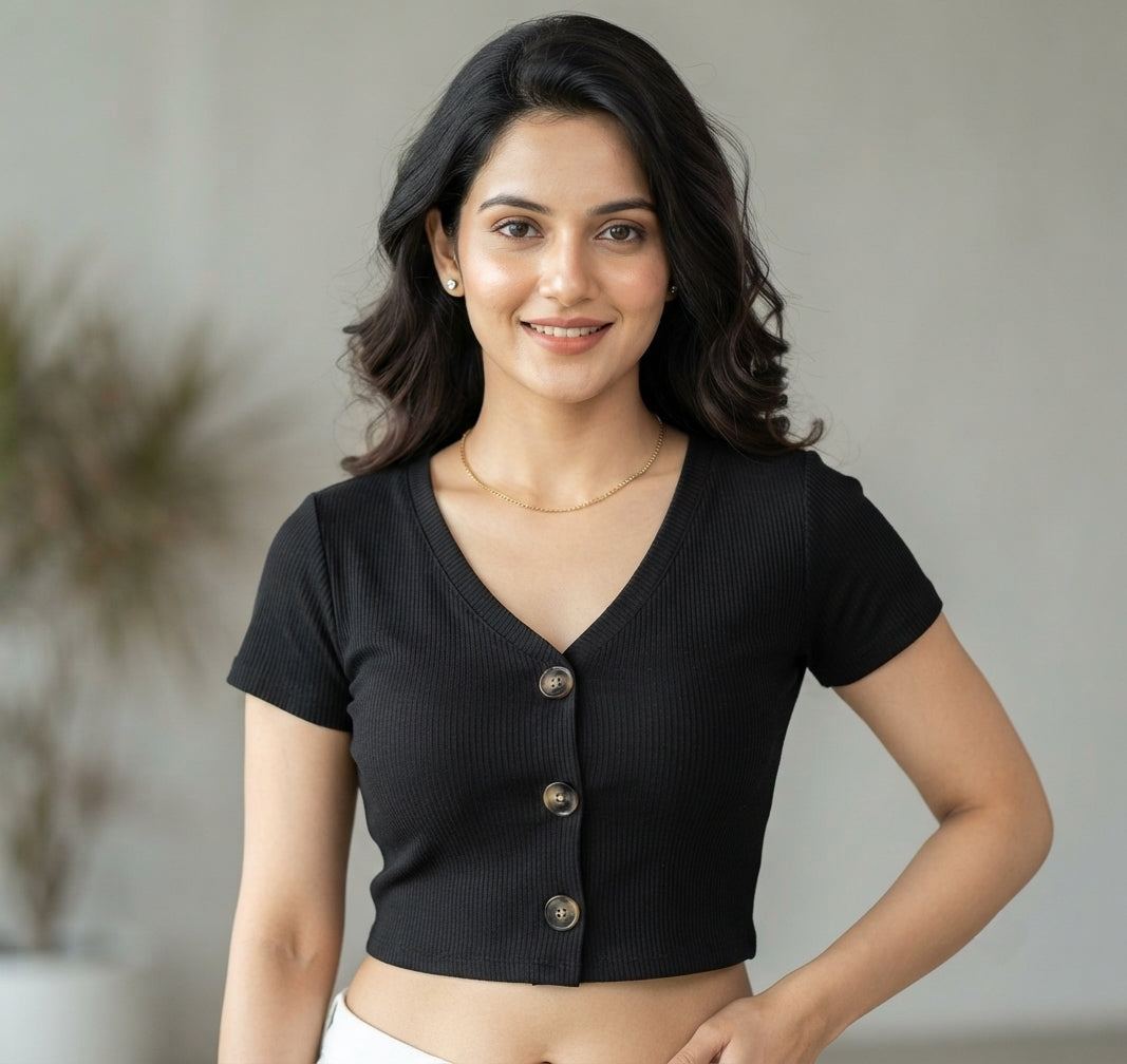 womens short crop top